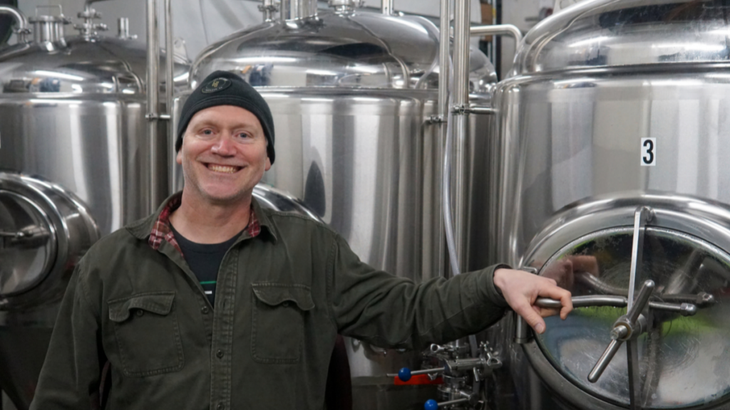 Joel Sheley of Gateway Brewing in Portland