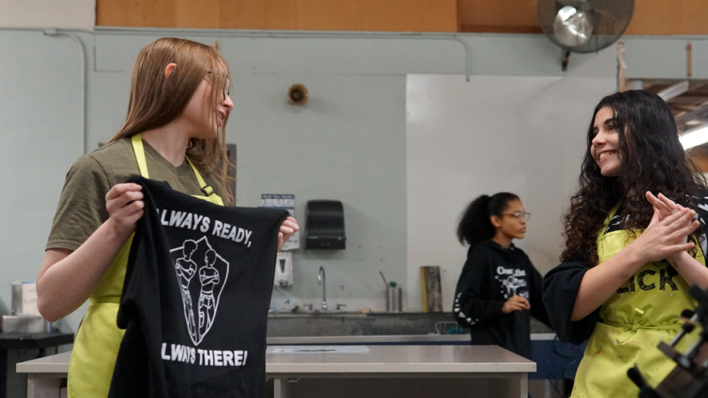 Parkrose High School Art Club Screen Print T-Shirts