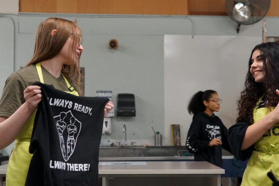 Parkrose High School Art Club Screen Print T-Shirts