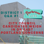 District 1 Portland City Council Election